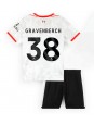 Liverpool Ryan Gravenberch #38 Ausweichtrikot für Kinder 2024-25 Kurzarm (+ Kurze Hosen)